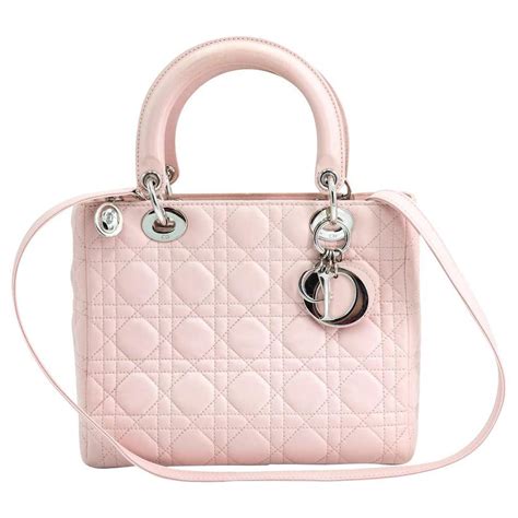 baby pink lady dior bag|pink dior bag vintage.